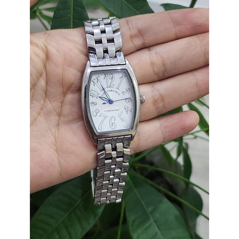 ĐỒNG HỒ SI NHẬT DÂY THÉP KHÔNG RỈ DÀNH CHO NỮ - THƯƠNG HIỆU ALESSANDRA OLLA