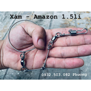 Xích chân vẹt Xám - amazon - electus