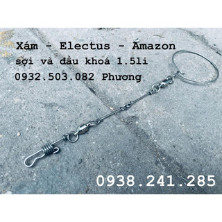 Xích chân vẹt Xám - amazon - electus