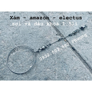Xích chân vẹt Xám - amazon - electus