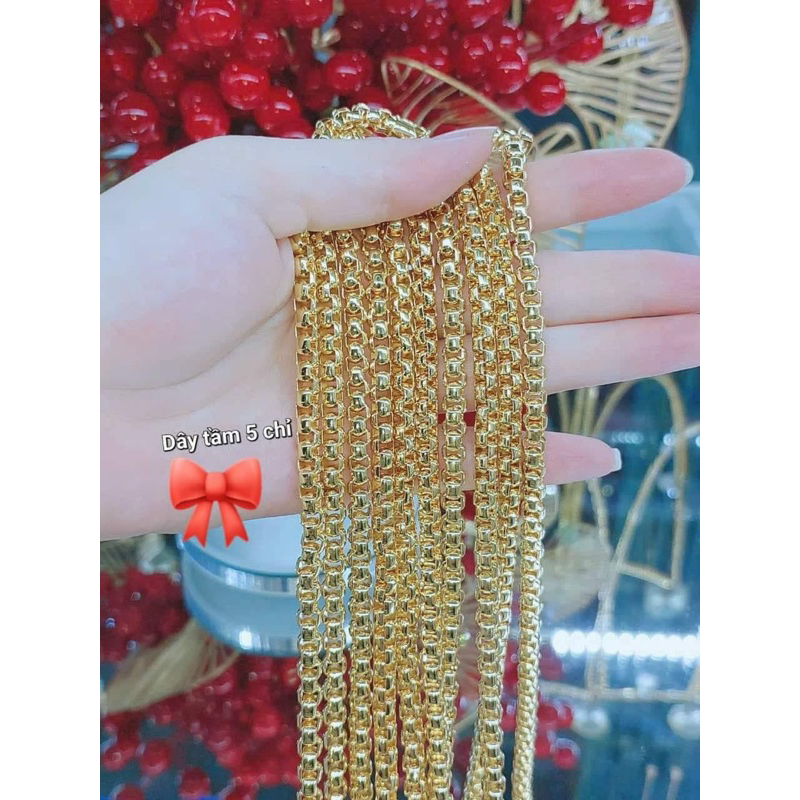 Dây chữ cong khoá tròn phủ nano