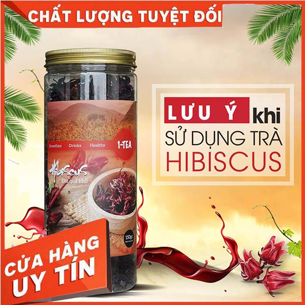 Trà Hibiscus khô 1-Tea 210gr - Freeship Extra Plus