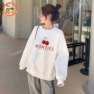 Áo sweater, áo thu đông dài tay, áo thun dài tay nam nữ chất cotton cổ tròn SWEATER14 - Xưởng may An Cường