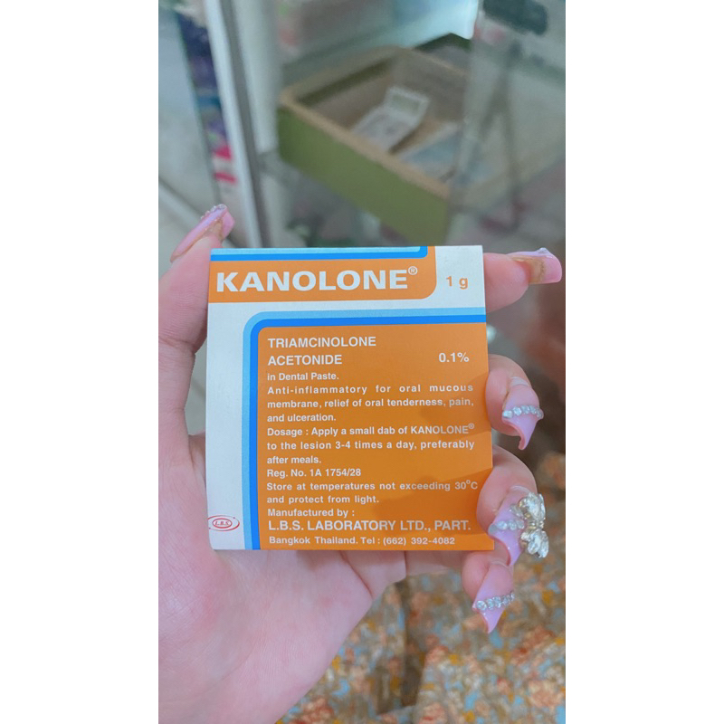 Kanolone Bôi Nhiệt Gói 1g
