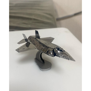 MÔ HÌNH 3D KIM LOẠI LẮP RÁP MÁY BAY F35 - HÀNG NHẬP KHẨU