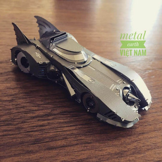 MÔ HÌNH 3D KIM LOẠI LẮP RÁP BATMAN 1989 BATMOBILE - HÀNG NHẬP KHẨU