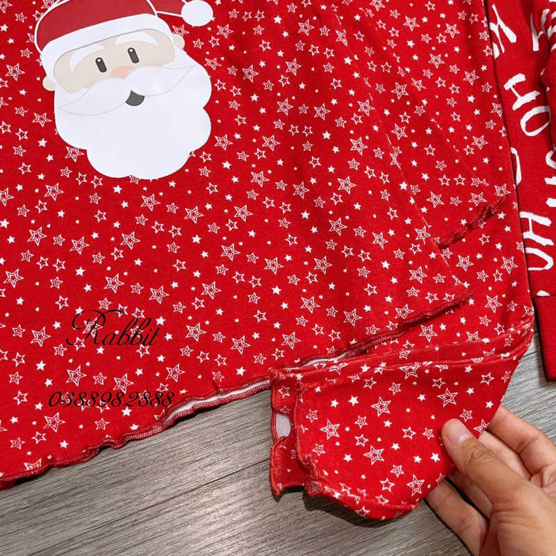 Bộ thun dài tay ông già Noel