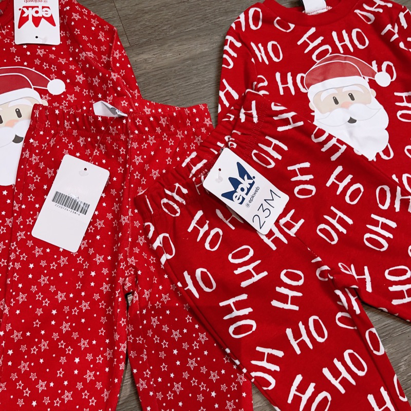 Bộ thun dài tay ông già Noel