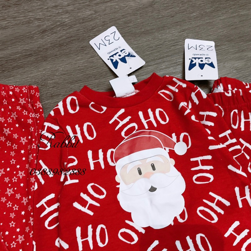 Bộ thun dài tay ông già Noel