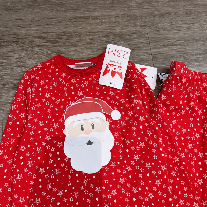 Bộ thun dài tay ông già Noel