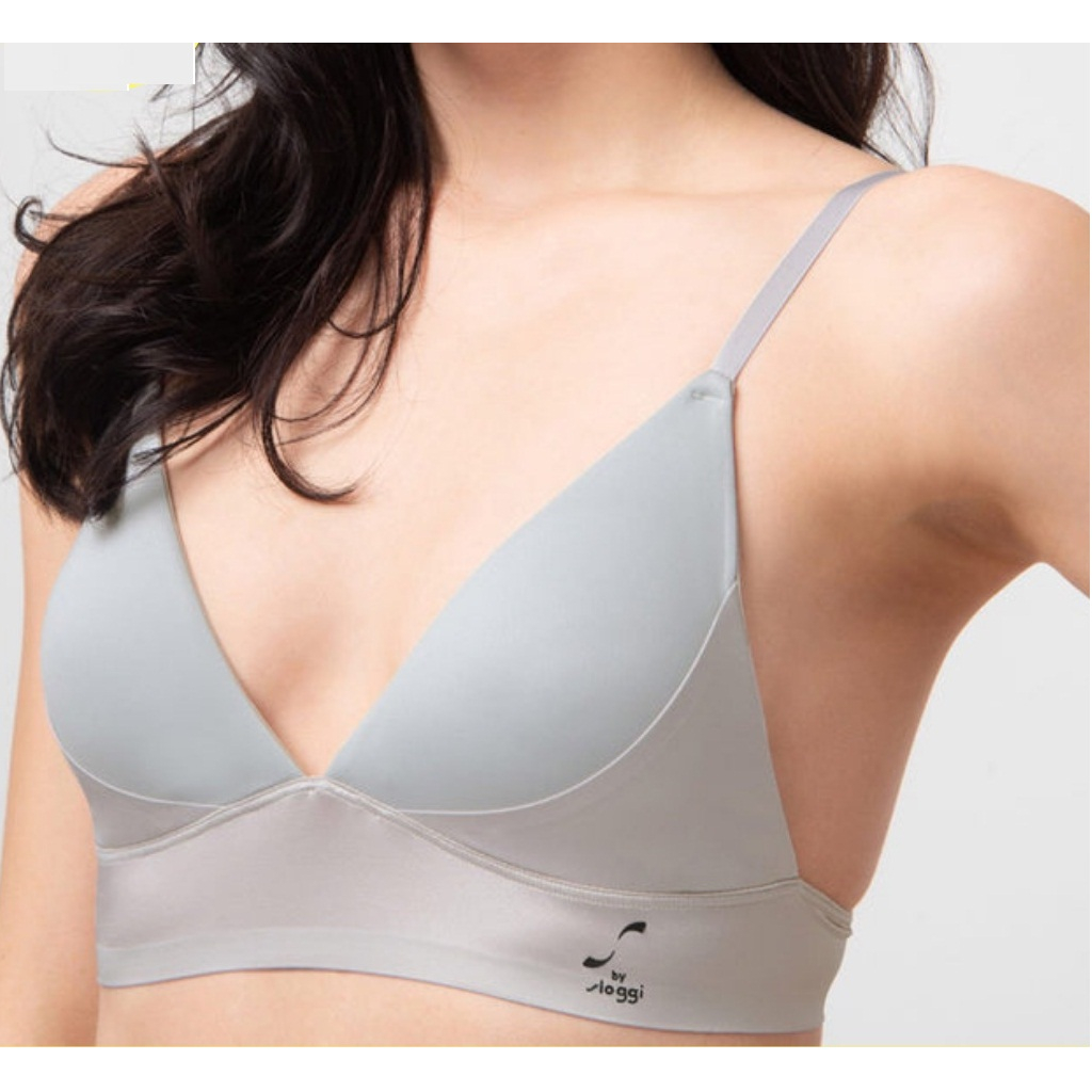 Áo lót nữ nâng ngực không gọng Triumph Sloggi 1806 mút mỏng, cúp quả trơn, bản lưng 2 móc cài