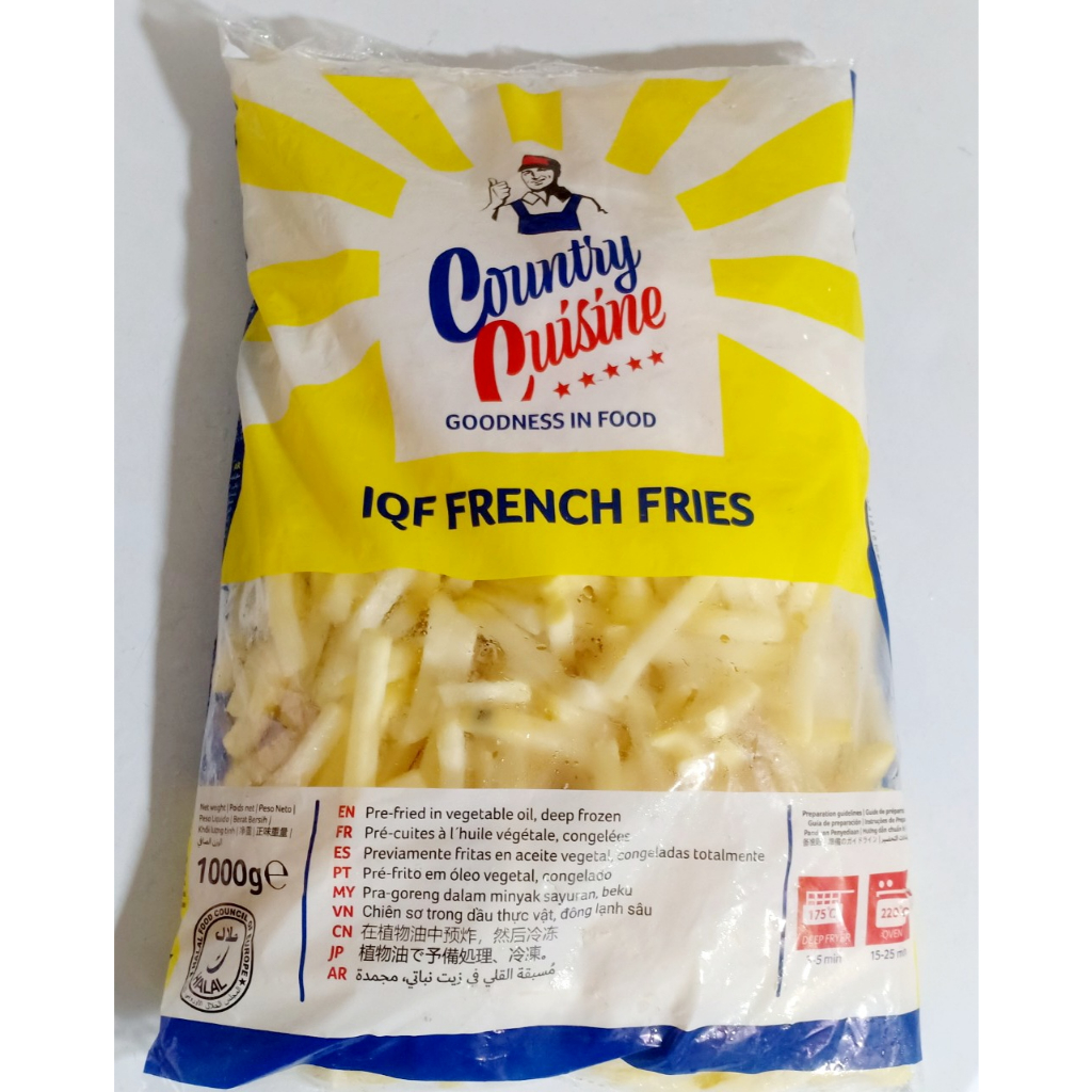 1kg khoai tây nhập khẩu thơm giòn làm khoai tây chiên