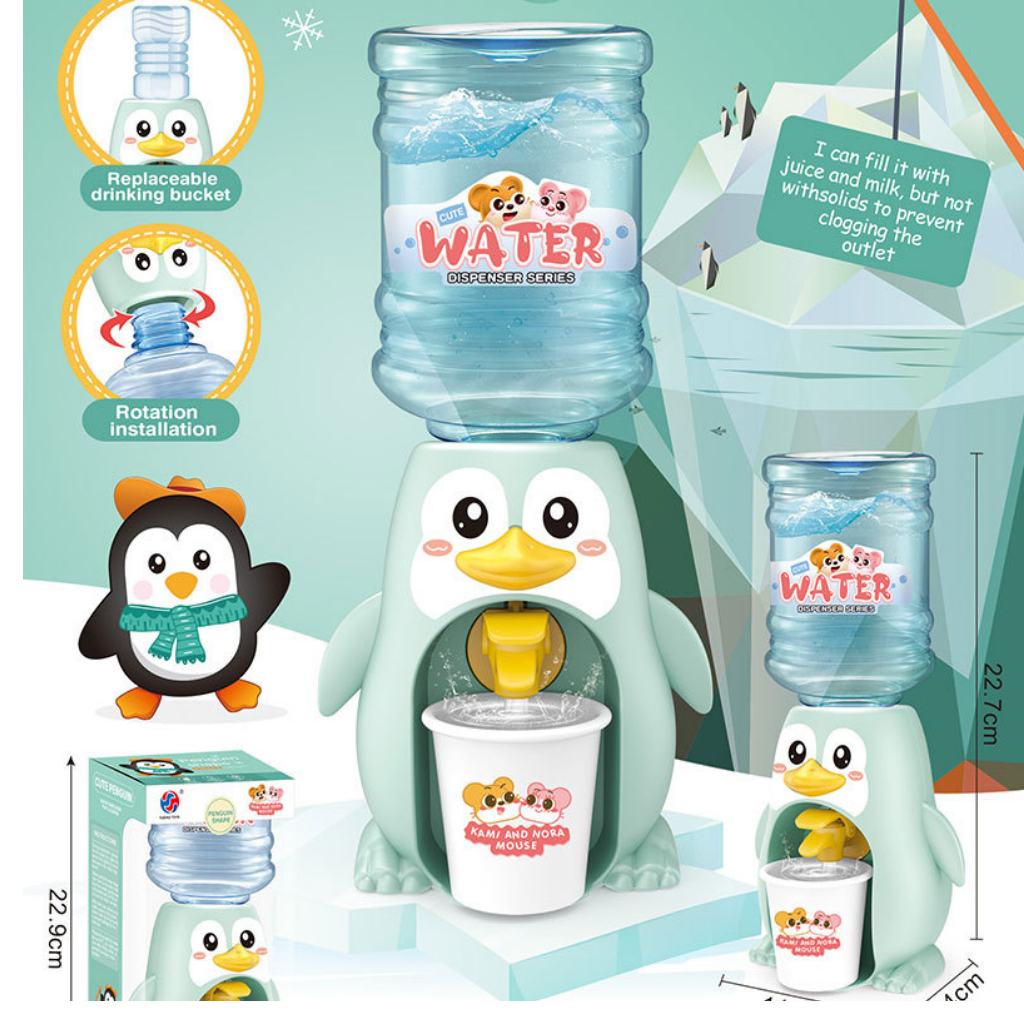 Đồ Chơi Bình Nước Mini Máy Lọc Nước Lấy Nước Hình Động Vật Dễ Thương Cho Bé PUKAPI