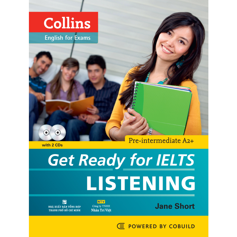 Sách - Collins Get Ready For IELTS Listening (Kèm mã QR quét để tải file nghe)