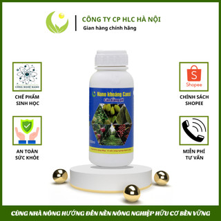 NANO KHOÁNG CANXI HLC 500ML NÂNG PH ĐẤT - TĂNG PH ĐẤT, HẠ PHÈN, KHỬ CHUA, THAY THẾ VÔI,  KHÔNG GÂY CHAI ĐẤT, CÂN BẰNG PH