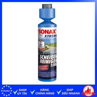 Nước rửa kính ô tô cao cấp Sonax Xtreme Clear View 1:100 NanoPro 250ml
