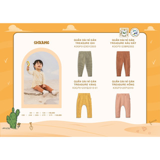 [ CHAANG TREASURE ] Quần dài bé gái AW23