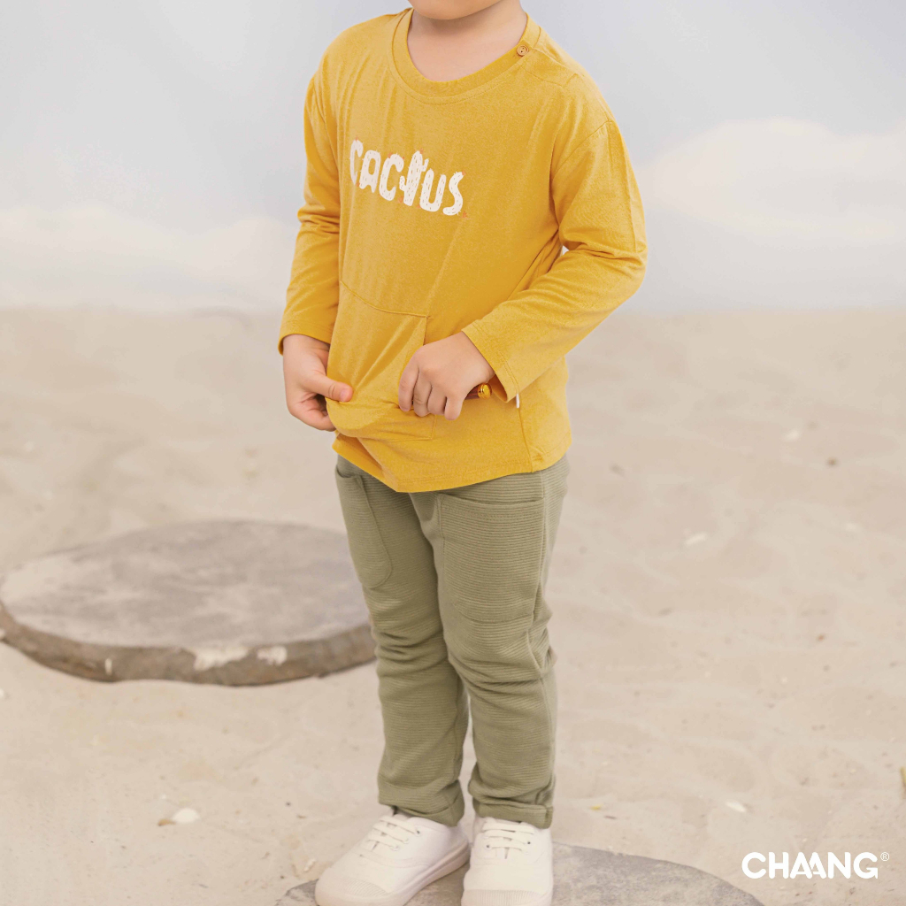 Áo dài tay cho bé trai | Chaang Treasure AW23