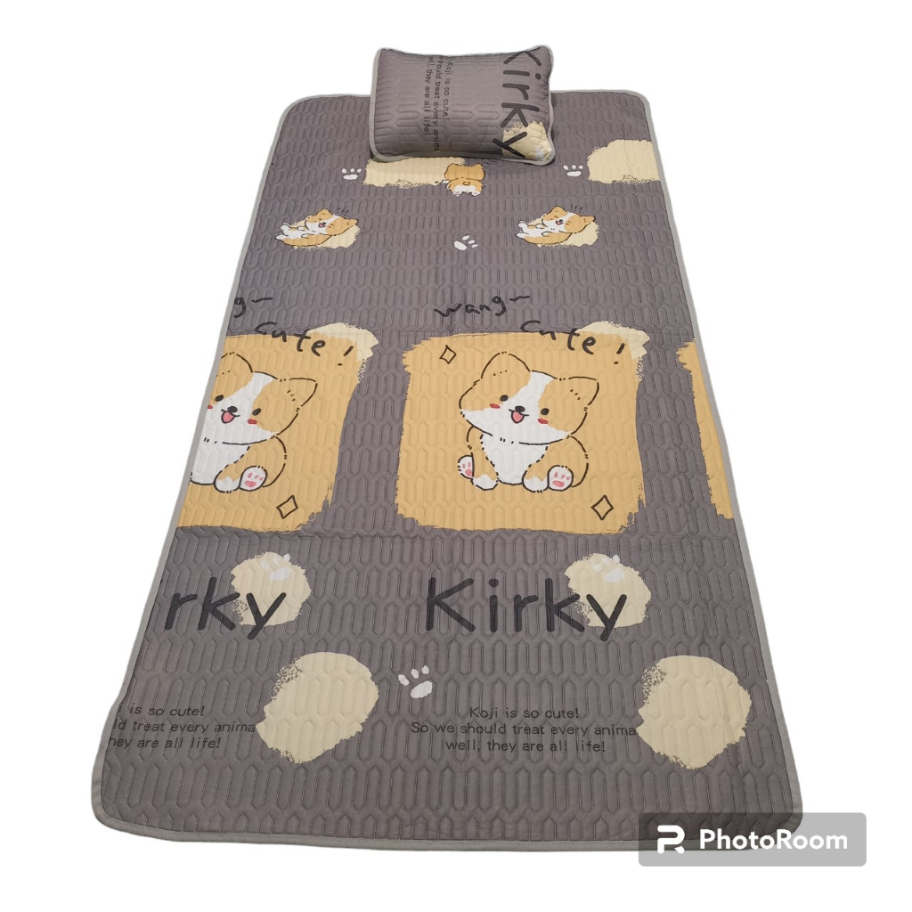 Chiếu Điều Hoà Văn Phòng kích thước 80cmx200cm. Chiếu Cao Su Non 3D Tencel Latex