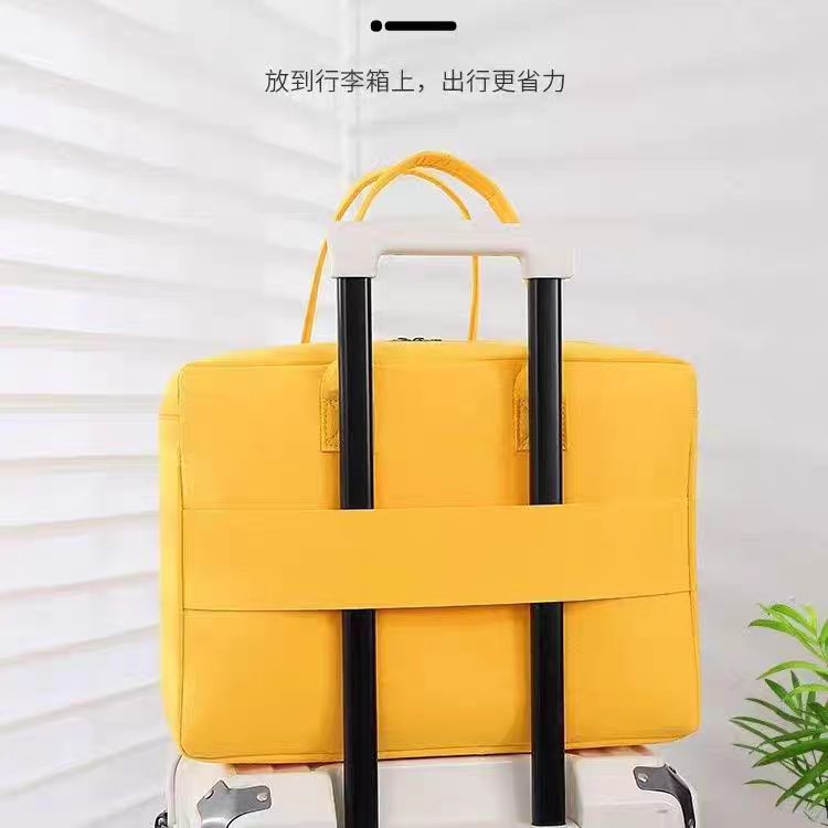Túi du lịch bằng vải nỉ nhẹ mềm mại in họa tiết hoạt hình họa tiết dễ thương cho nữ kích thước lớn