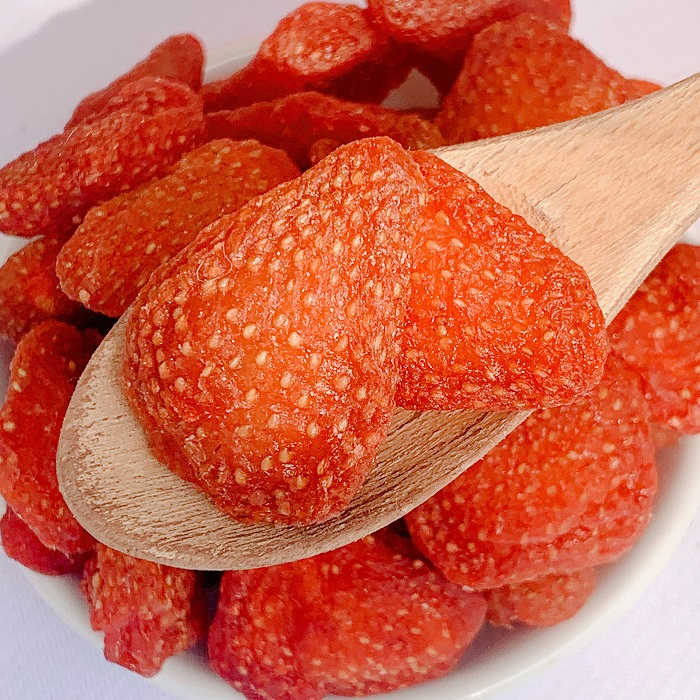 500g Dâu tây sấy thăng hoa thích hợp ăn kiêng, ăn vặt Đặc sản Đà Lạt, Siêu ngon, pha trà hoa quả cũng rất ngon