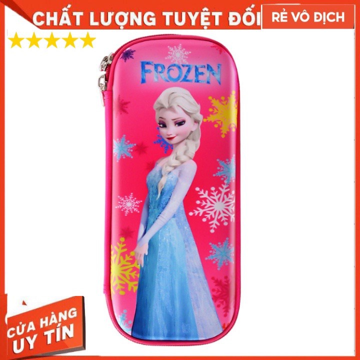 Hộp Bút Bóp Viết Bé Trai Bé Gái In nhân vật hoạt hình công chúa siêu nhân hình xe,hộp bút đựng đồ dùng học tập loại đẹp