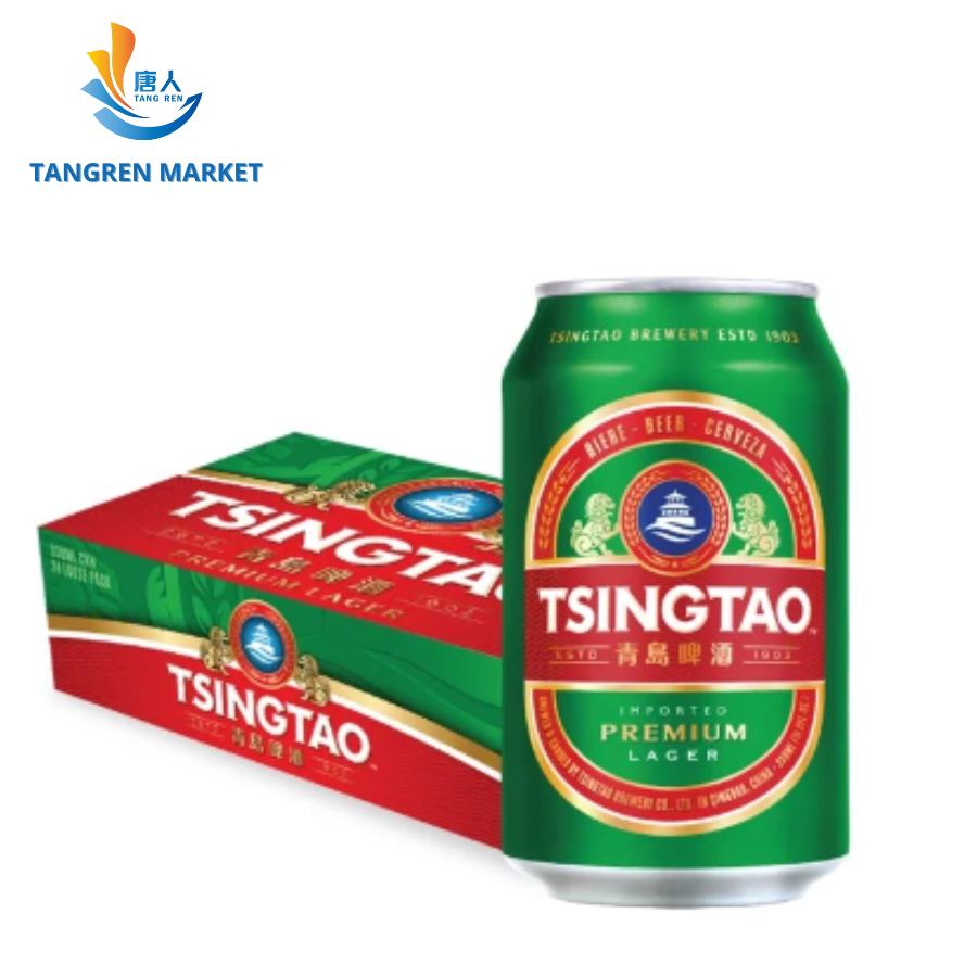 Bia Tsingtao Bia Thanh Đảo- Bia Trung Cao Cấp Lon 330ml | CHÍNH HÃNG