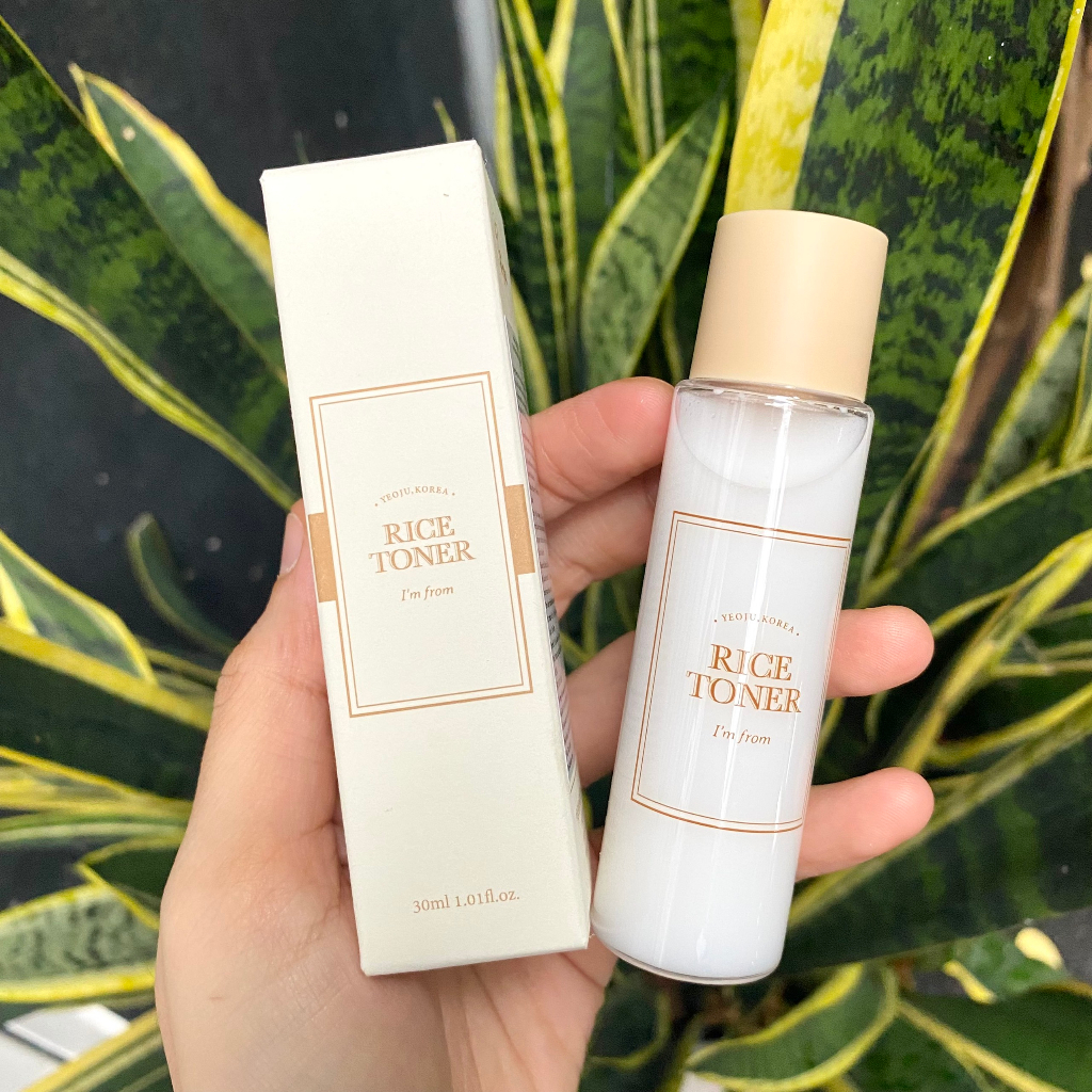 Nước hoa hồng cấp nước, làm sáng da I'm From Rice Toner 30ml - Cila House