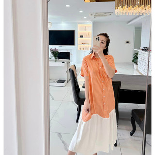 MYA - ĐẦM SOMI PHỐI CAM