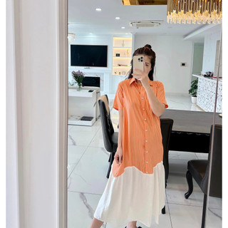 MYA - ĐẦM SOMI PHỐI CAM