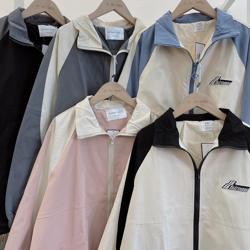 Áo khoác kaki thêu Fairness