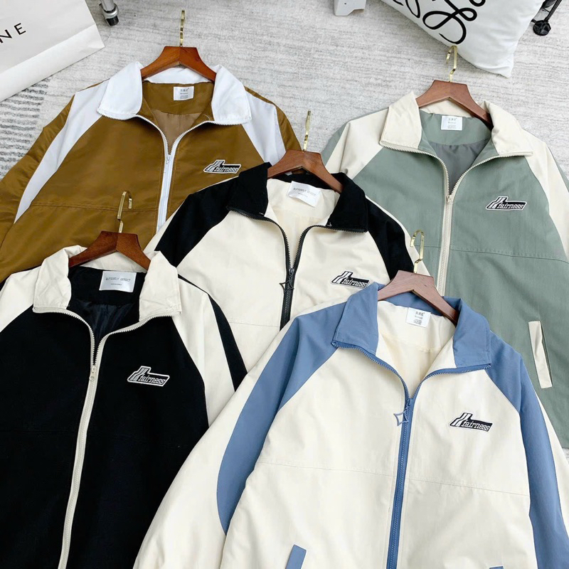 Áo khoác kaki thêu Fairness