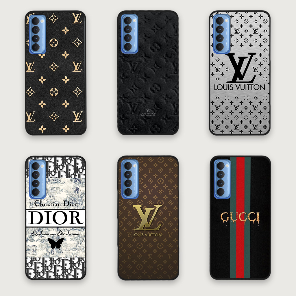 Ốp lưng Oppo Reno4 / Reno 4 Pro / Reno 4 in hình họa tiết thương hiệu thời trang