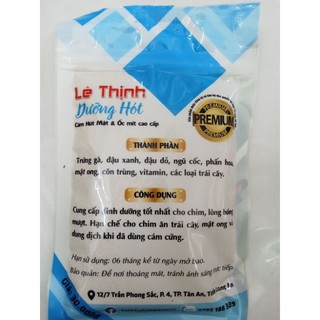 Cám hút mật và ốc mít Lê Thịnh (dưỡng hót) 100g mẫu mới