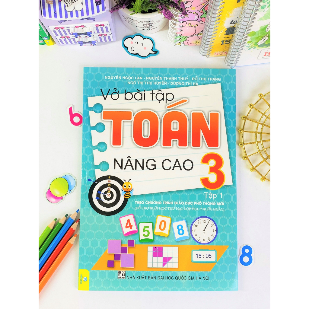 Sách - Vở Bài Tập Toán Nâng Cao 3 - Biên soạn theo chương trình GDPT mới - ndbooks