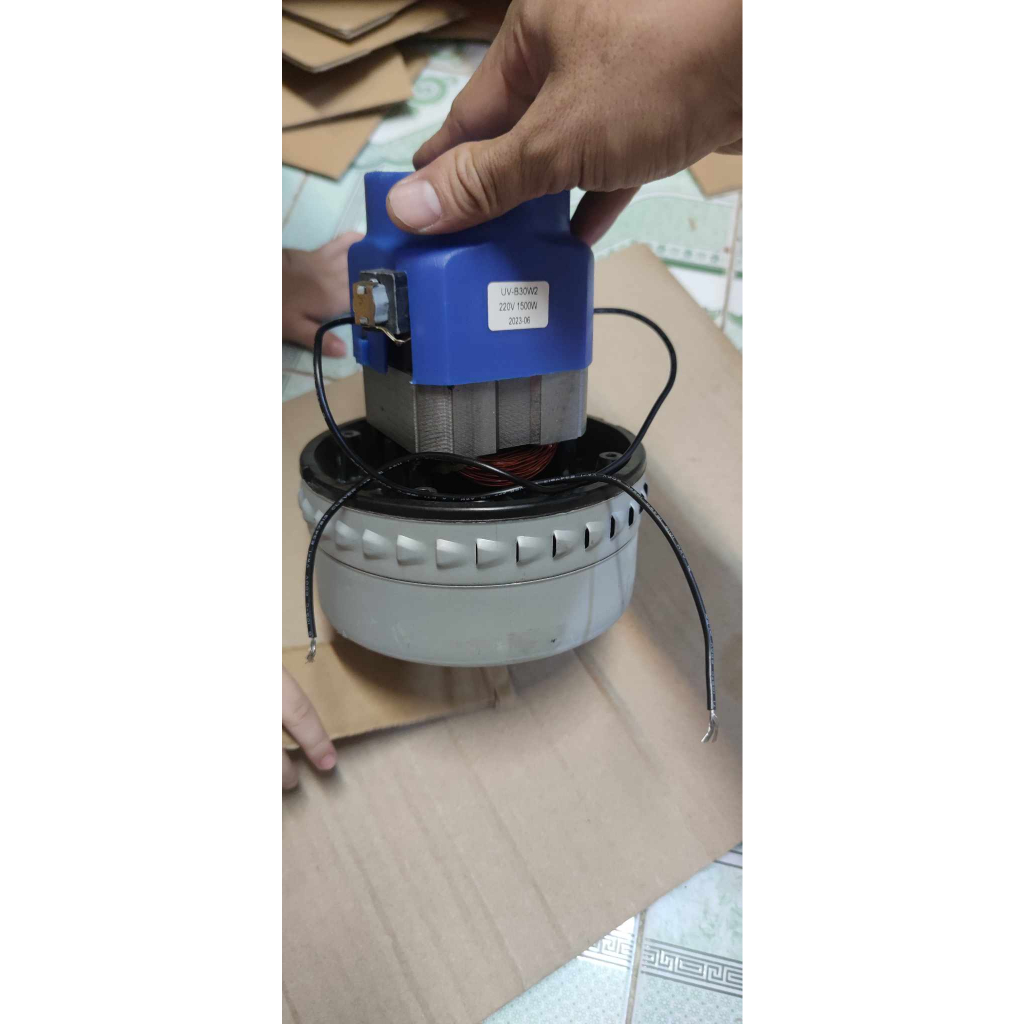 Động cơ hút bụi công nghiêp 1500w đường kính 142mm
