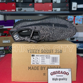 Giày Yeezy boost 350 v2 Black Static [ Best quality ]