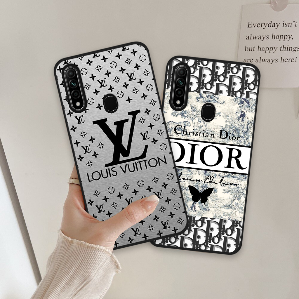 Ốp lưng Oppo A31 in hình họa tiết thương hiệu thời trang