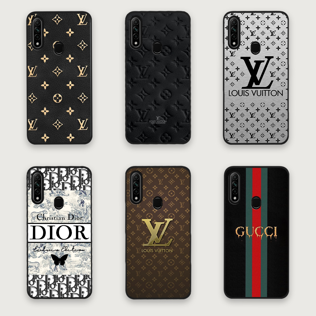 Ốp lưng Oppo A31 in hình họa tiết thương hiệu thời trang