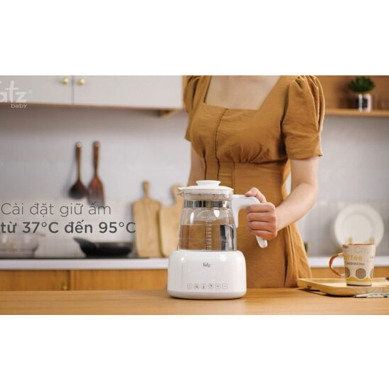 Máy đun nước và hâm nước pha sữa điện tử Fatz.baby QUICK 12 - Bảo hành 1 năm