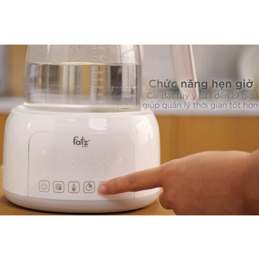 Máy đun nước và hâm nước pha sữa điện tử Fatz.baby QUICK 12 - Bảo hành 1 năm