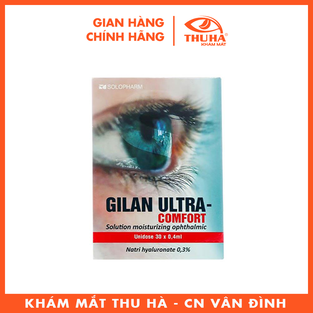 Dung dịch nhỏ mắt Gilan Ultra Comfort 0.3% (Hộp 30x0.4ml) - CHÍNH HÃNG - NGA