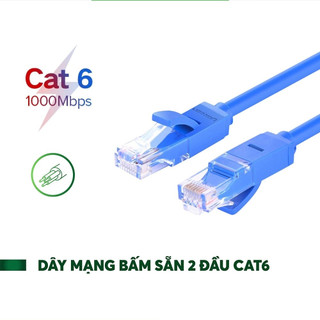 Dây cáp mạng bấm sẵn cat6 utp dài 30 mét - 50 mét - amp-lx