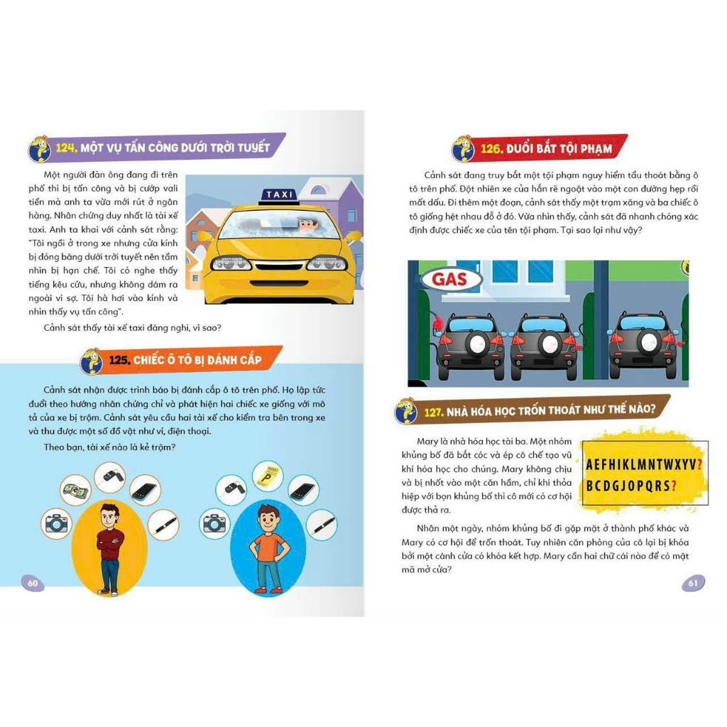 Sách - Khám phá tiềm năng con trẻ - Combo sách CÂU ĐỐ & TRÒ CHƠI HACK NÃO