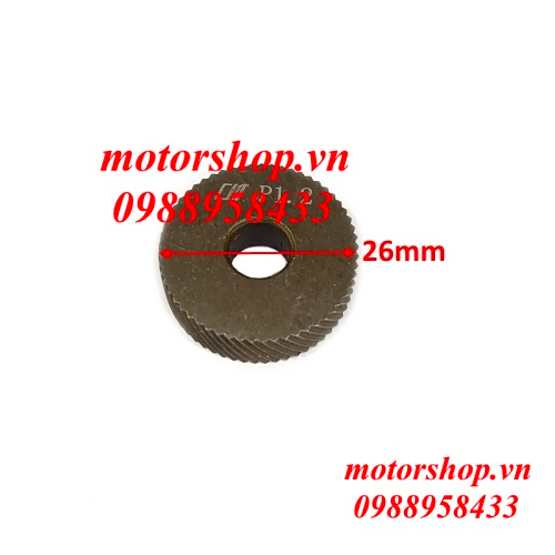 BÁNH LĂN TẠO NHÁM SỌC CHÉO 1.2 LỖ TRỤC 8MM CHO BỀ MẶT CƠ KHÍ