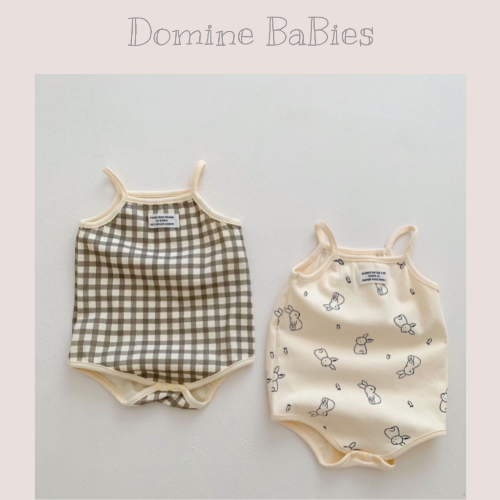 Body hai dây cực xinh cho em bé gái bé trai sơ sinh chất cotton thun co dãn cao cấp hàn hoạ tiết cực yêu