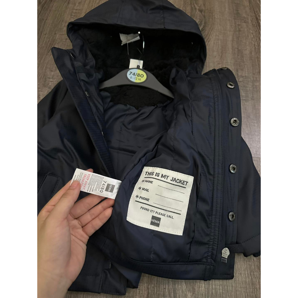 Áo khoác raincoat đơn giản vân bóng cho bé