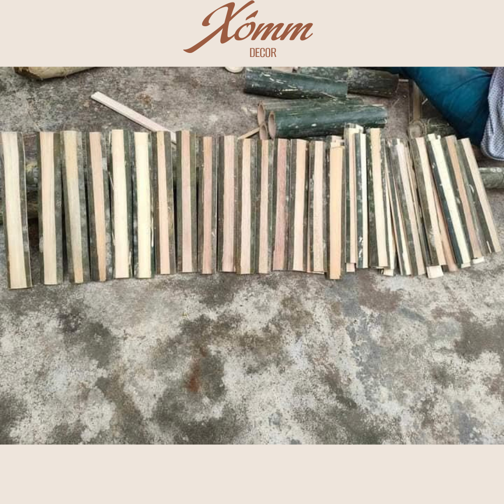 Thanh tre già làm lồng chim, khuyên chim, nan tre, đồ thủ công mỹ nghệ