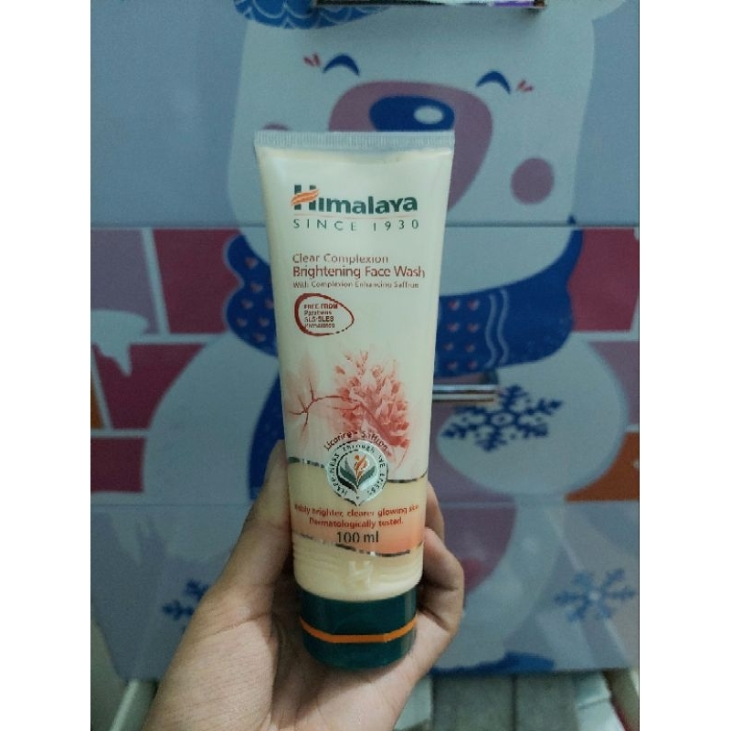 Sửa rửa mặt Himalaya Clear Complextion Brightening Face Wash Sửa rửa mặt sáng da100g