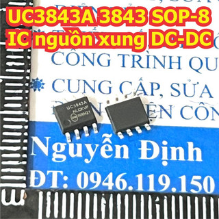 10 con UC3843AN UC3843A UC 3843 3843 SOP-8 IC nguồn xung DC-DC kde5635